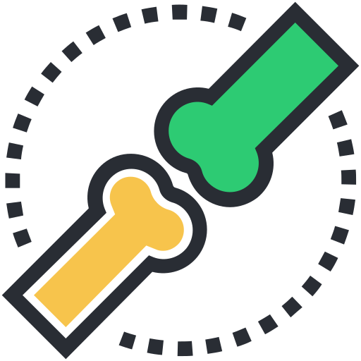 joint Generic Outline Color icon