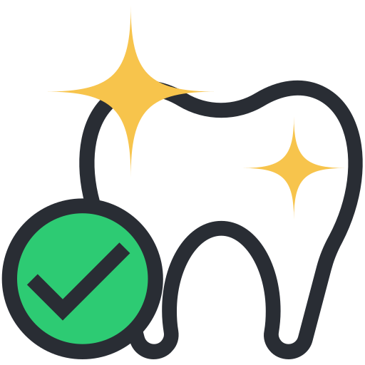 Healthy tooth Generic Outline Color icon