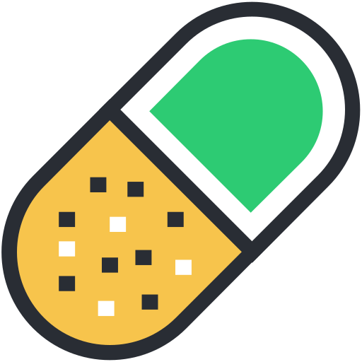 kapsel Generic Outline Color icon