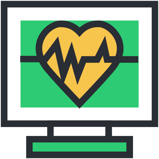 electrocardiograma Generic Outline Color icono