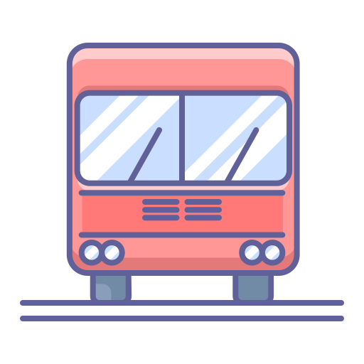 Bus Generic Outline Color icon