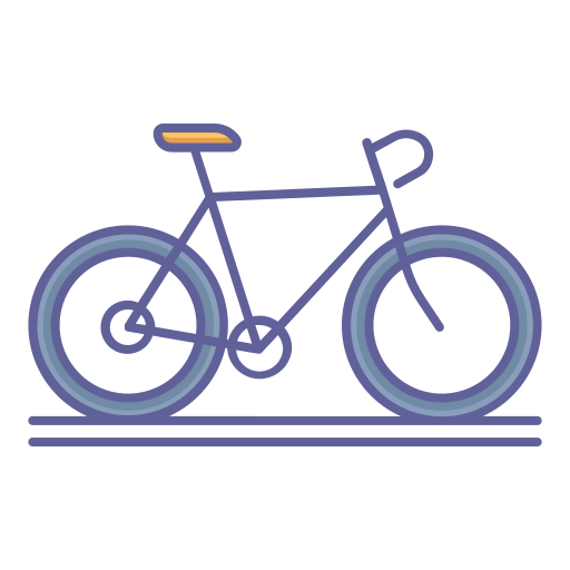 rower górski Generic Outline Color ikona