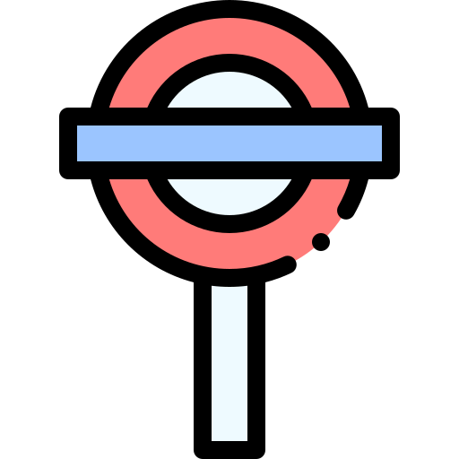 Underground Detailed Rounded Lineal color icon
