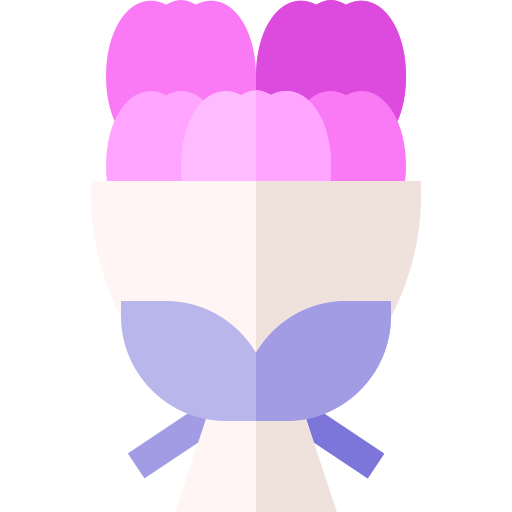 ramo de flores Basic Straight Flat icono