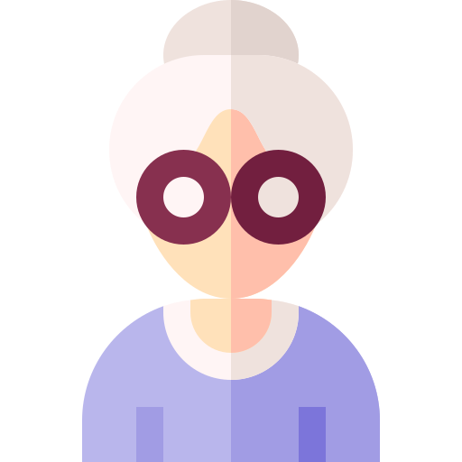 Бабушка Basic Straight Flat иконка