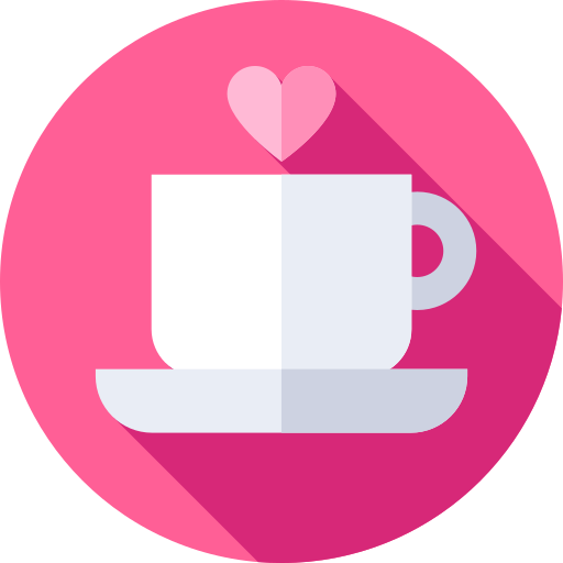 コーヒーカップ Flat Circular Flat icon