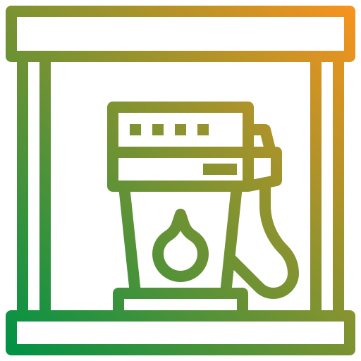 benzinestation Generic Gradient icoon