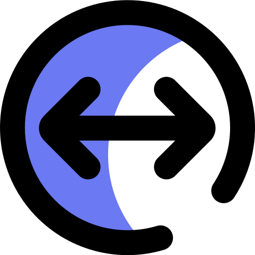 二重矢印 Generic Color Omission icon