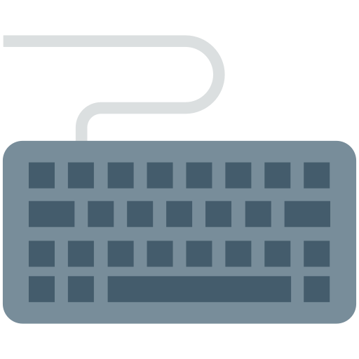 Keyboard Creative Stall Premium Flat icon