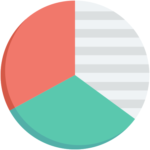Круговая диаграмма Creative Stall Premium Flat иконка