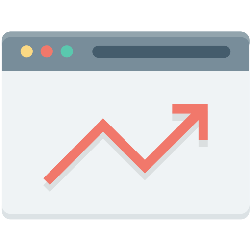 Web analysis Creative Stall Premium Flat icon