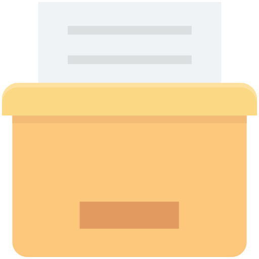 Folder Creative Stall Premium Flat icon