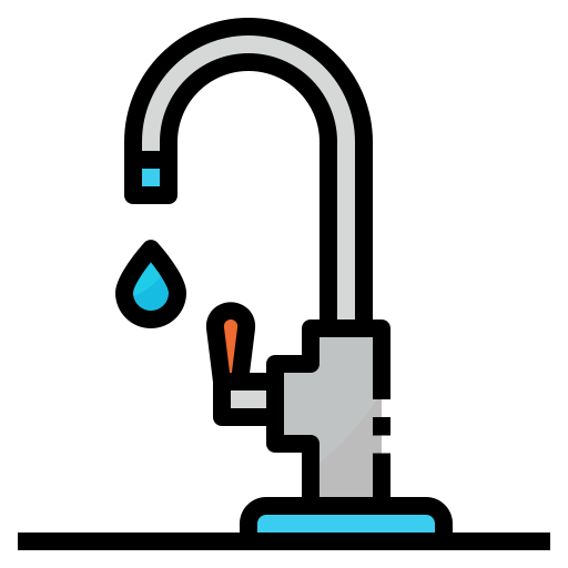 acqua di rubinetto Generic Outline Color icona
