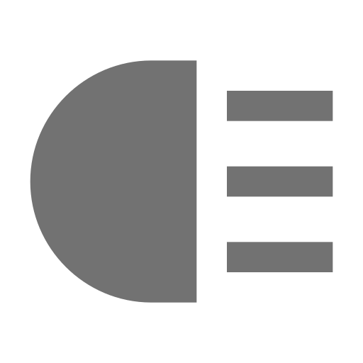 プラグ Generic Grey icon