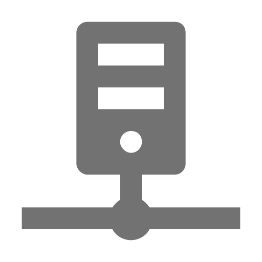hosting-server Generic Grey icon