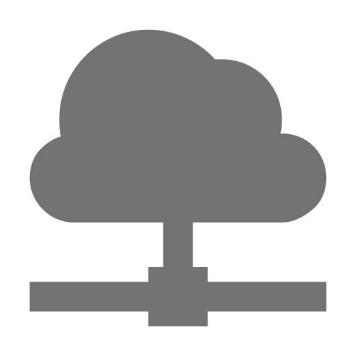 cloud computing Generic Grey icon