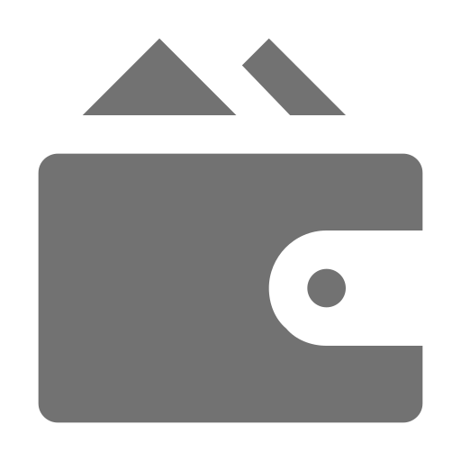 billetera Generic Grey icono