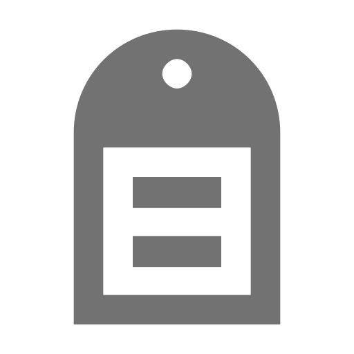 etykietka Generic Grey ikona