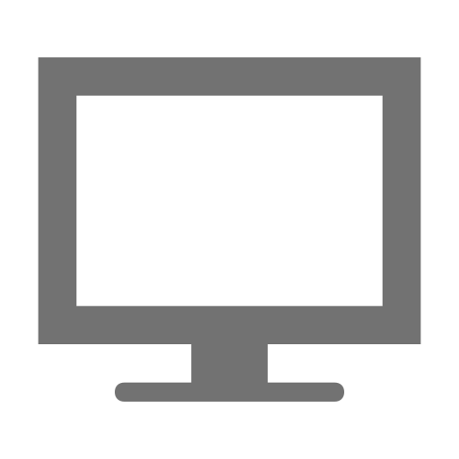 Monitor Generic Grey icon