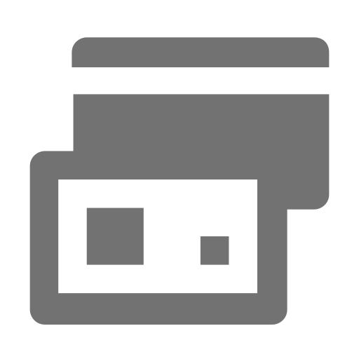 kreditkarte Generic Grey icon