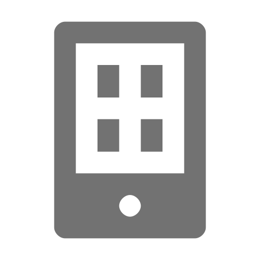 smartphone Generic Grey icoon