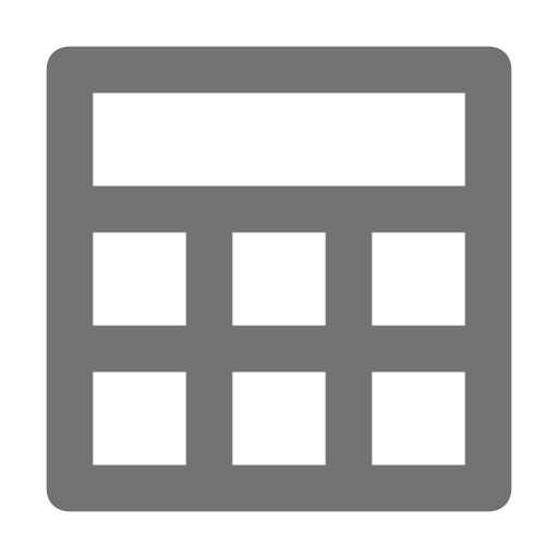 kalkulator Generic Grey ikona