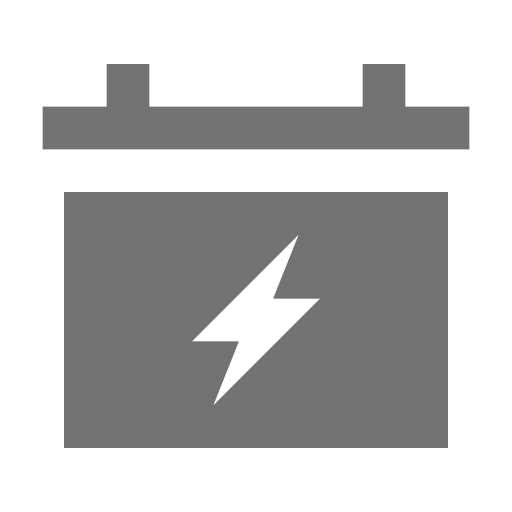nivel de bateria Generic Grey icono