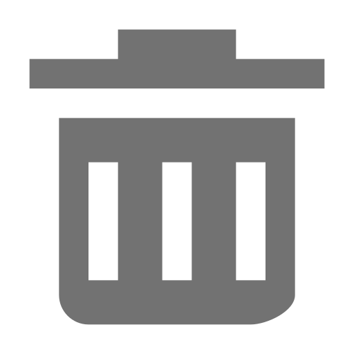 Dustbin Generic Grey icon