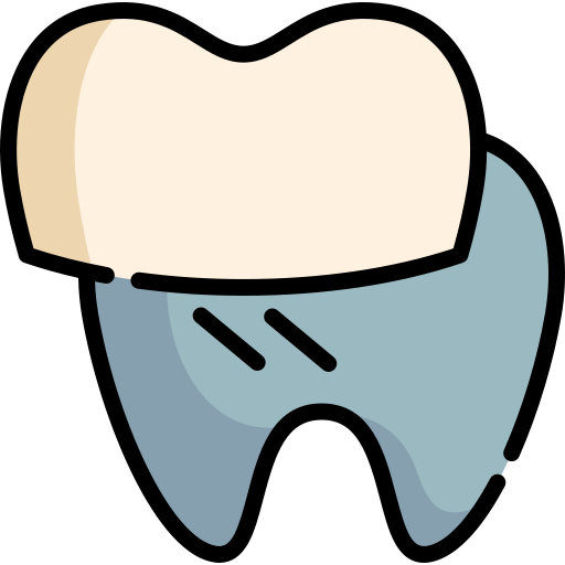 carillas dentales Special Lineal color icono