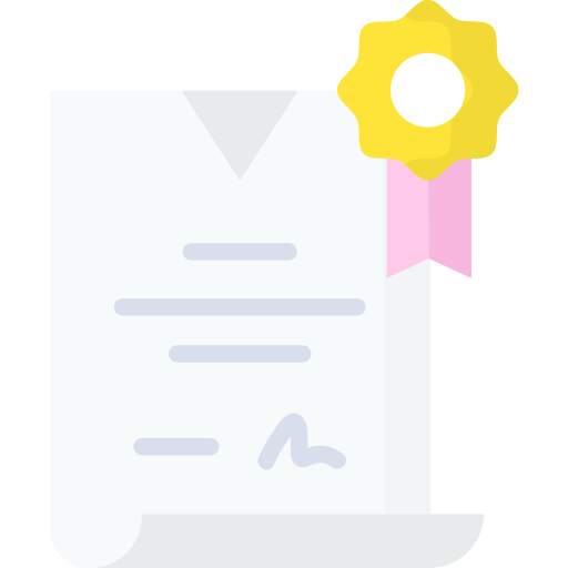 Certificate Special Flat icon