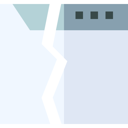 スプリット Basic Straight Flat icon