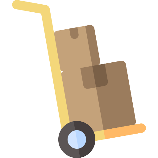 Trolley Basic Rounded Flat icon