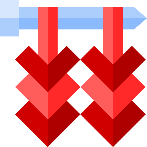 편물 Basic Straight Flat icon
