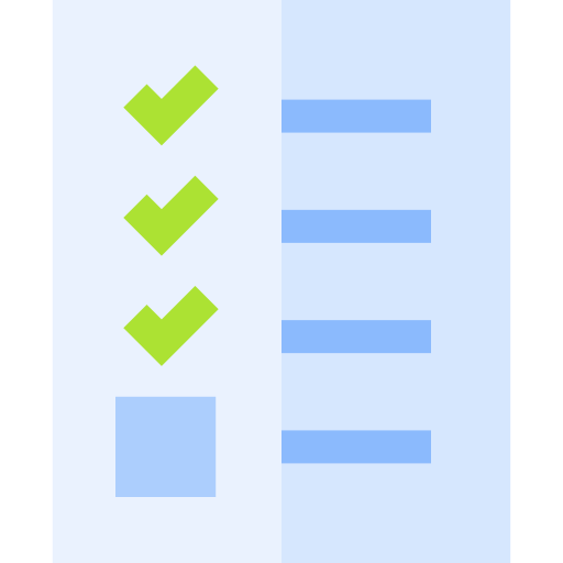 To do list Basic Straight Flat icon