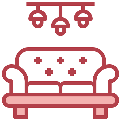 sofa Surang Red ikona