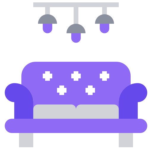sofa Surang Flat ikona