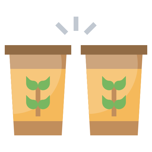 Cups Surang Flat icon