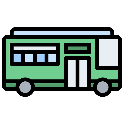 autobús Surang Lineal Color icono