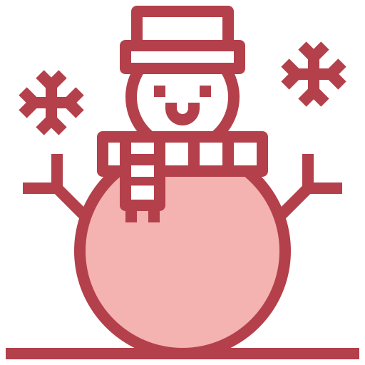bonhomme de neige Surang Red Icône