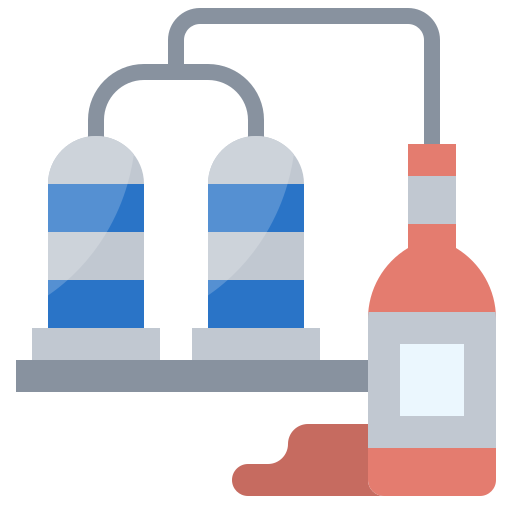 distilleren Surang Flat icoon