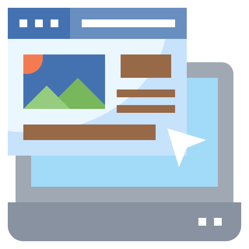 Website content Surang Flat icon