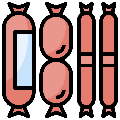 salsiccia Surang Lineal Color icona