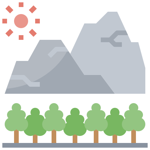 berg Surang Flat icon
