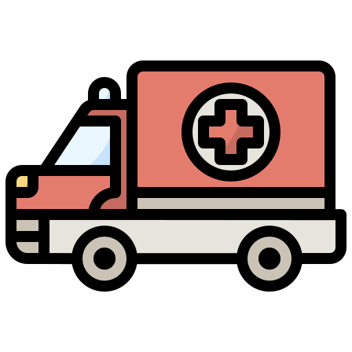 ambulance Surang Lineal Color icoon