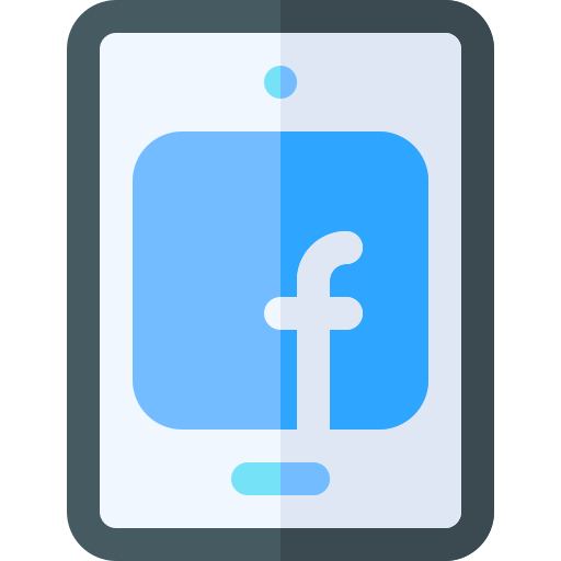 フェイスブック Basic Rounded Flat icon