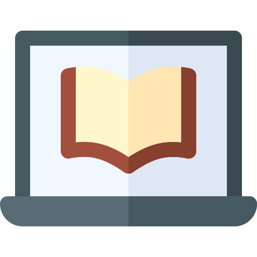 Online learning Basic Rounded Flat icon