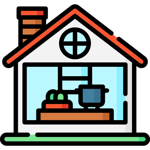 House Special Lineal color icon