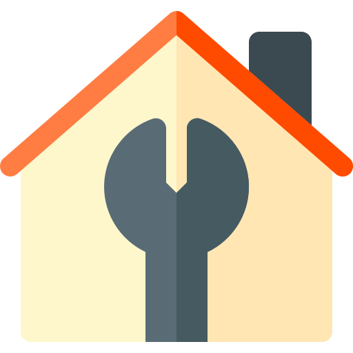 家の修理 Basic Rounded Flat icon