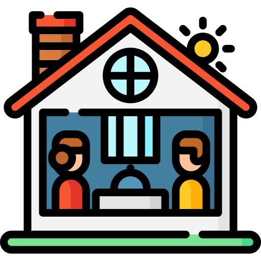 House Special Lineal color icon