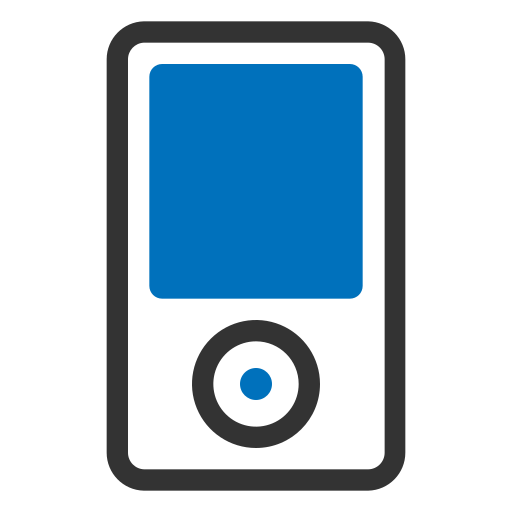 ipod Generic Blue icona